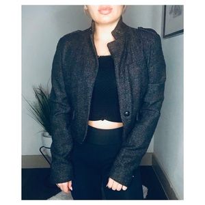 American Eagle wool cropped jacket
